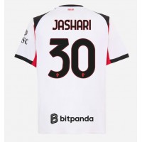 Billiga AC Milan Ardon Jashari #30 Borta fotbollskläder 2025-26 Kortärmad Billiga AC Milan Ardon Jashari #30 Borta fotbollskläder 2025-26 Kortärmad